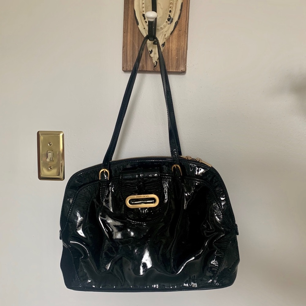 JIMMY CHOO Black Purse